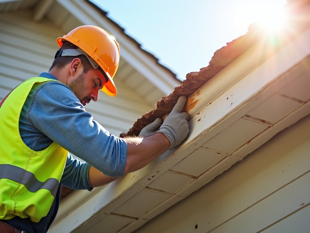 Victorian home soffit and fascia repair in Nyack NY on the Hudson River